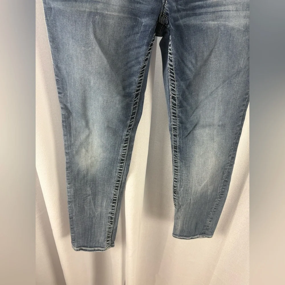 Vigoss Chelsea skinny jeans, women's size 9/10 Y2K Low Rise EUC - Picture 4 of 12